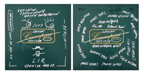 Group Exhibition — Dedication, Exploitation & Haute Collaboration
