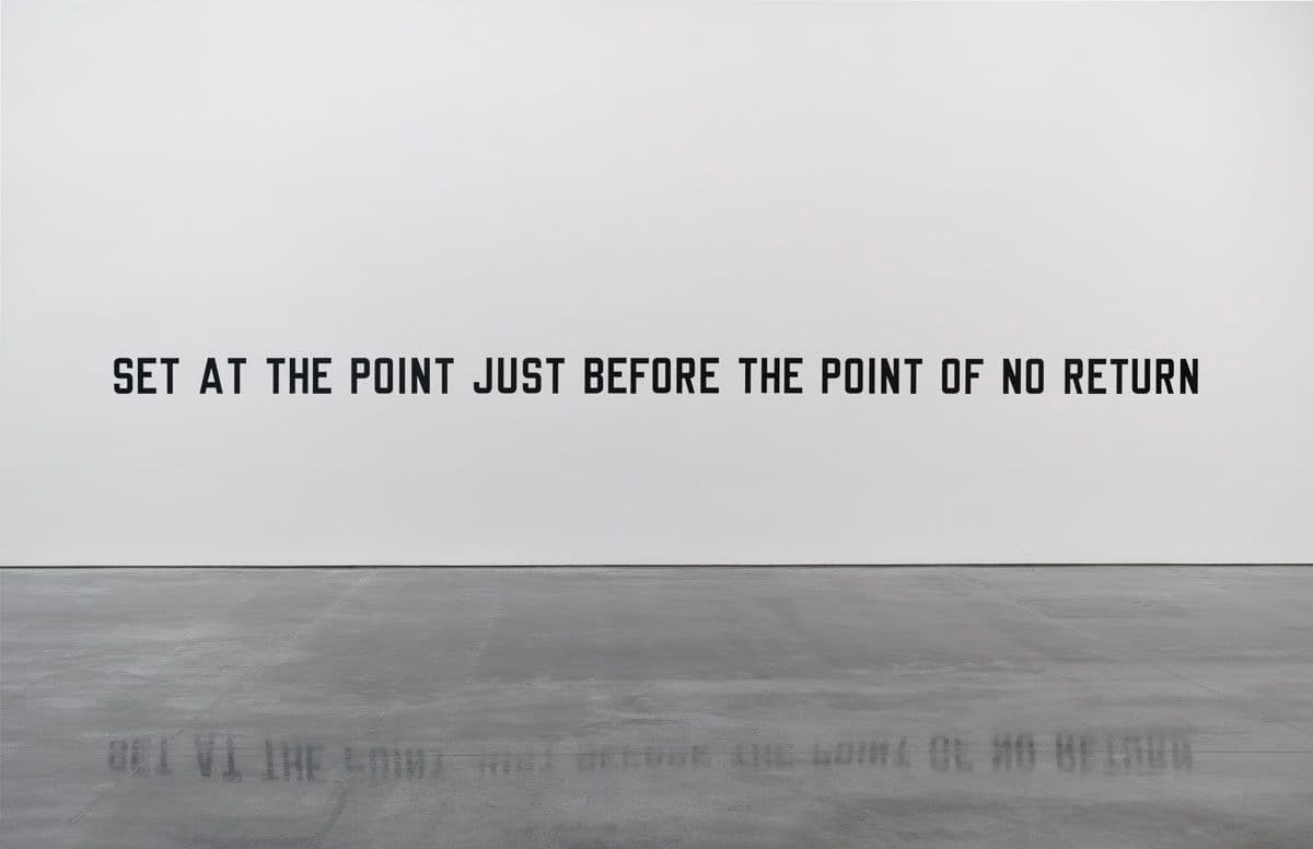 Lawrence Weiner — As Often As Not