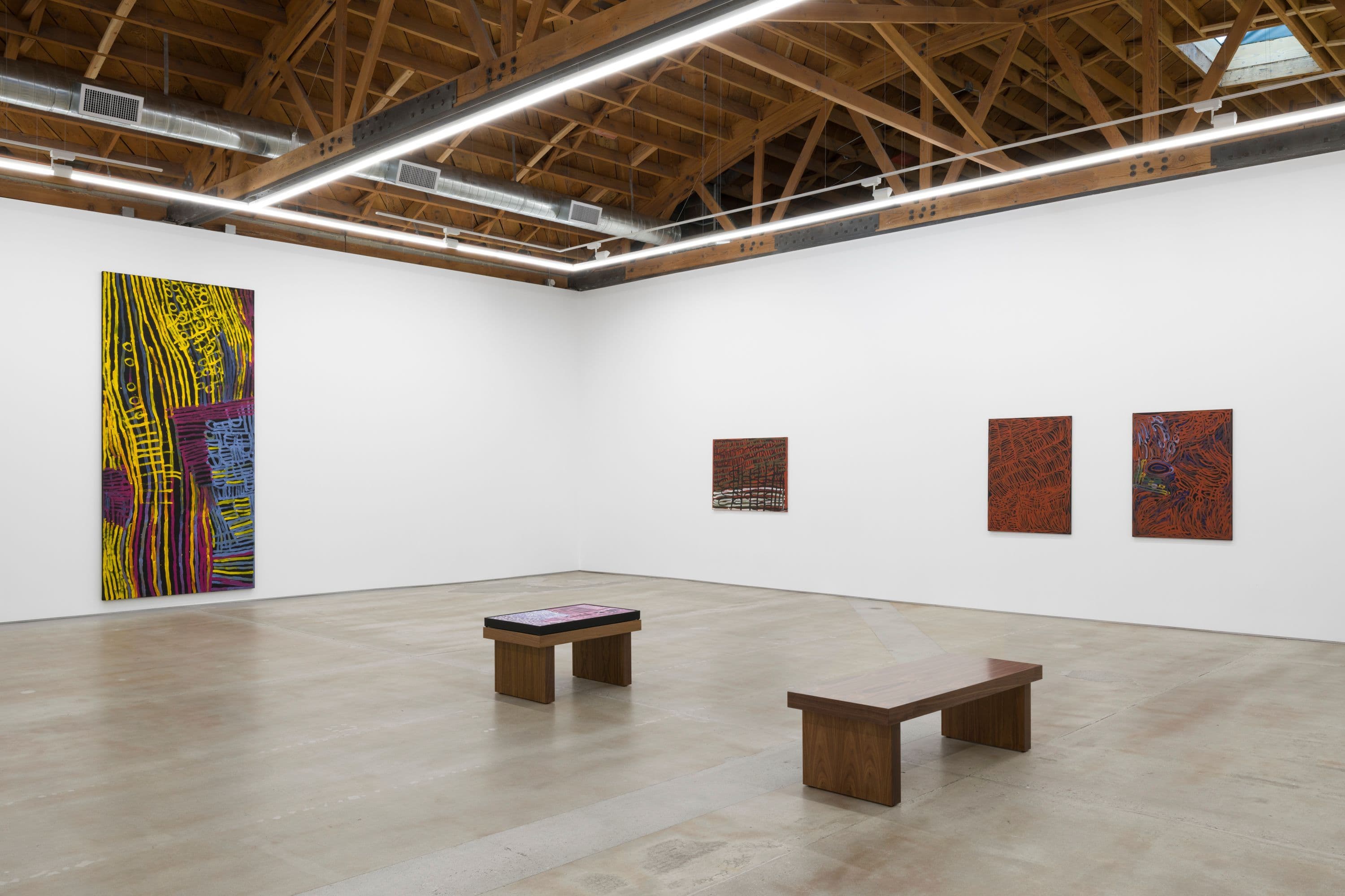 Group Exhibition — Minnie Pwerle, Emily Pwerle, Molly Pwerle, Galya Pwerle — image 2 of 7