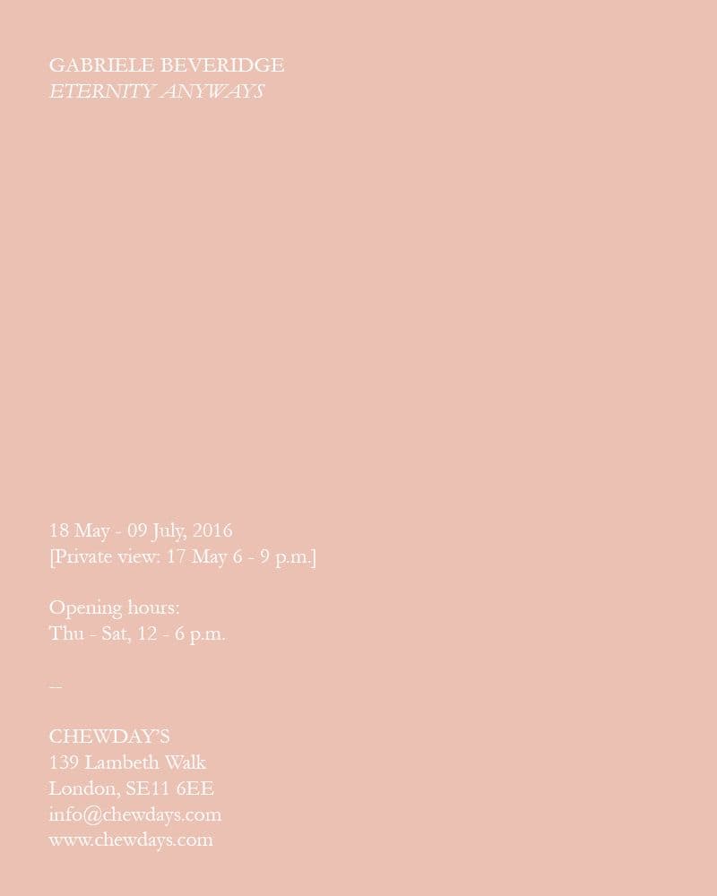 Gabriele Beveridge — Eternity Anyways — image 5 of 5