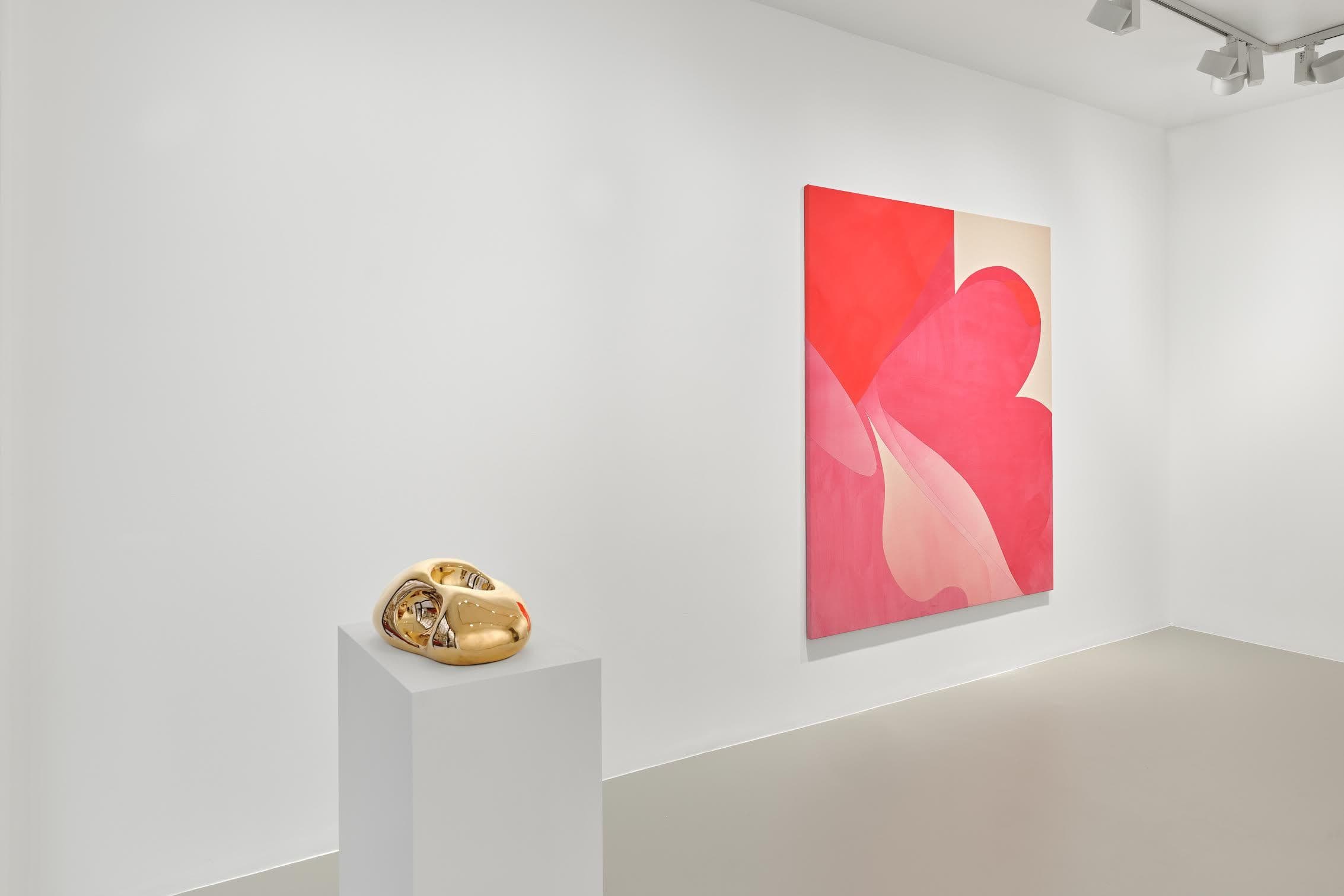 Sarah Crowner — Tableaux en Laine, Pierres en Bronze