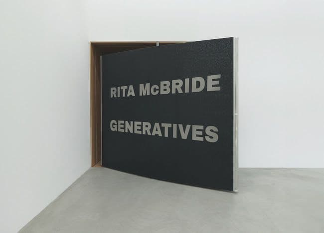 Rita McBride — Generatives