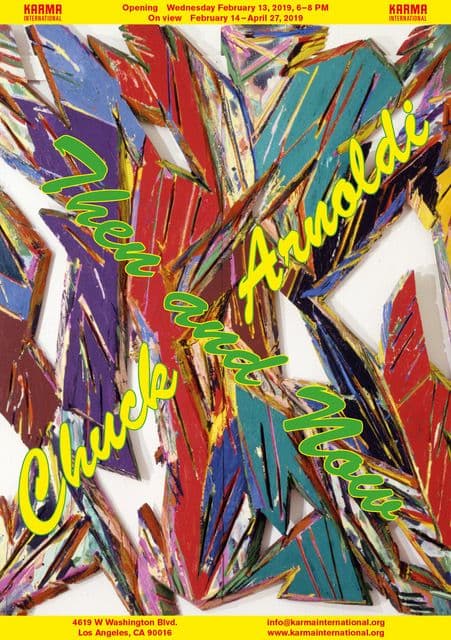 Charles Arnoldi — Then and Now
