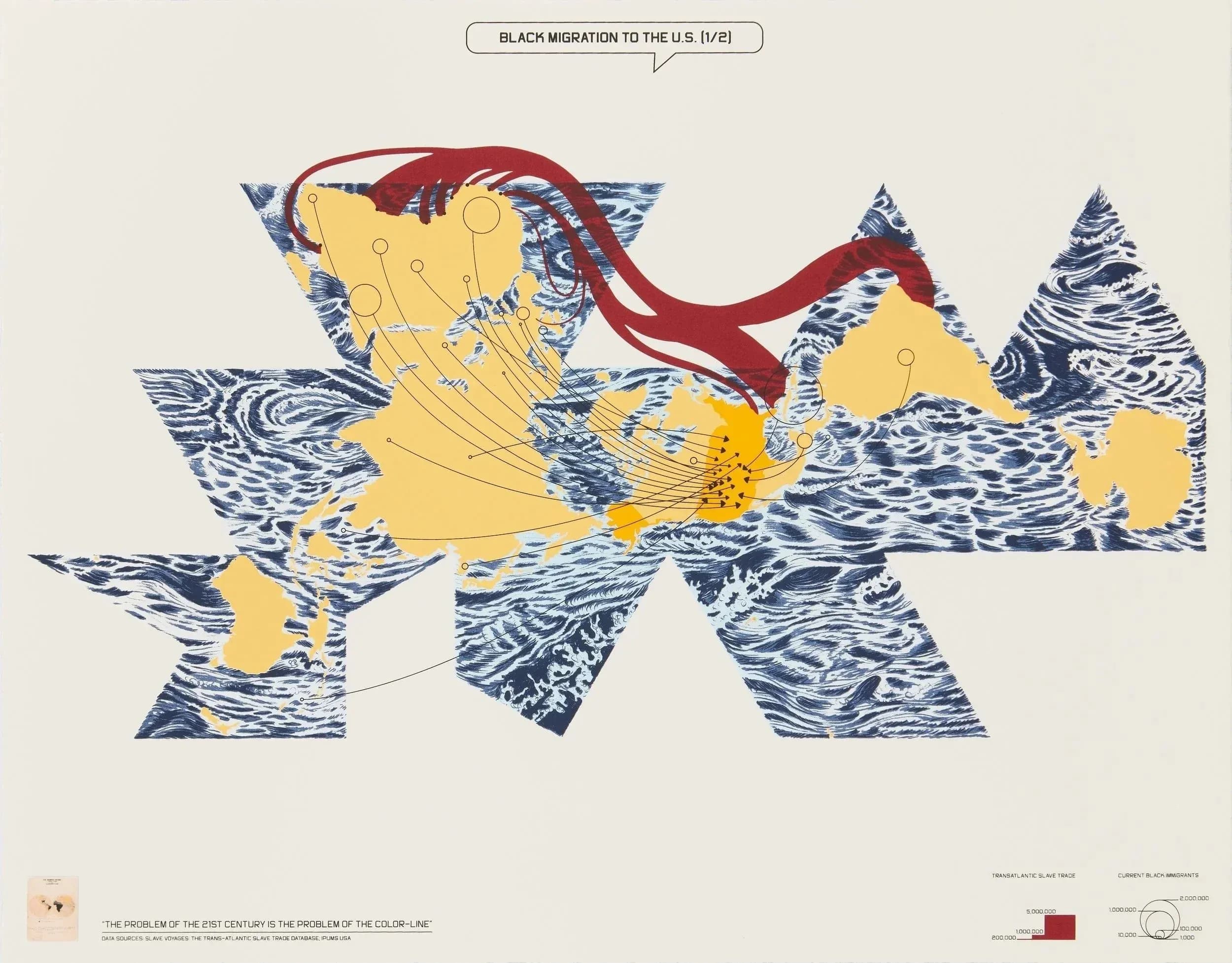 Group Exhibition — Data Consciousness: Reframing Blackness in Contemporary Print — image 2 of 2