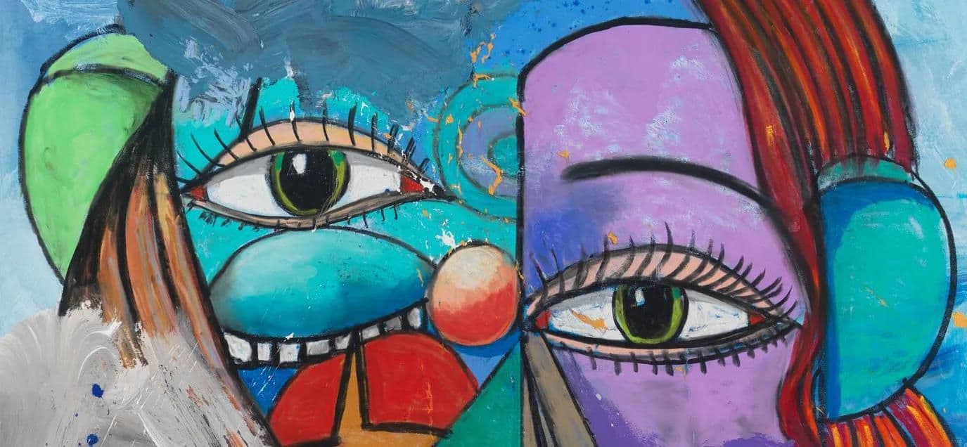 George Condo — Pastels