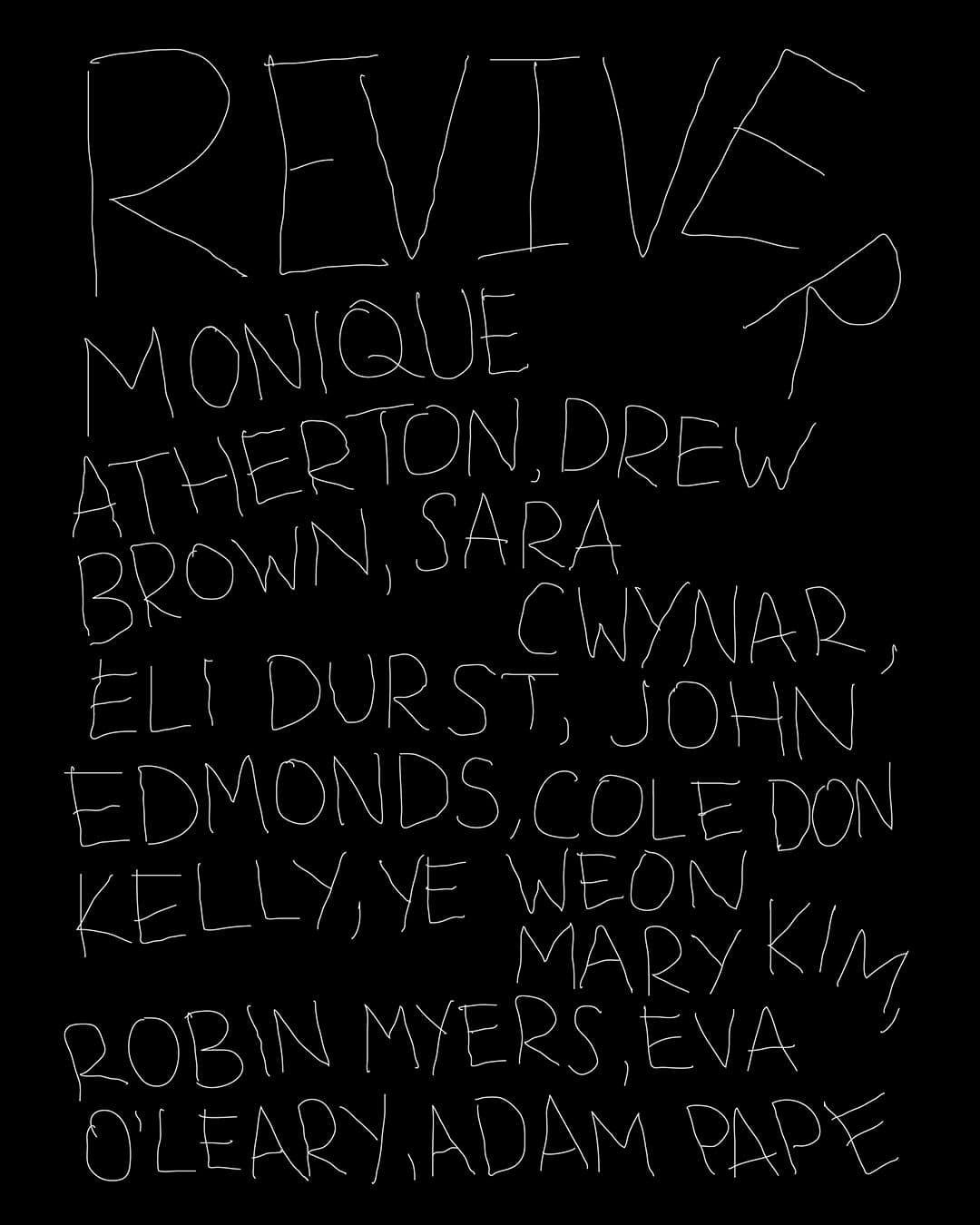 Group Exhibition — REVIVER: Yale MFA Photography 2016