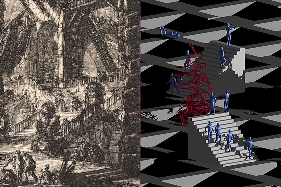 Giovanni Battista Piranesi & Gregory Bennett — Unbearable Infinite