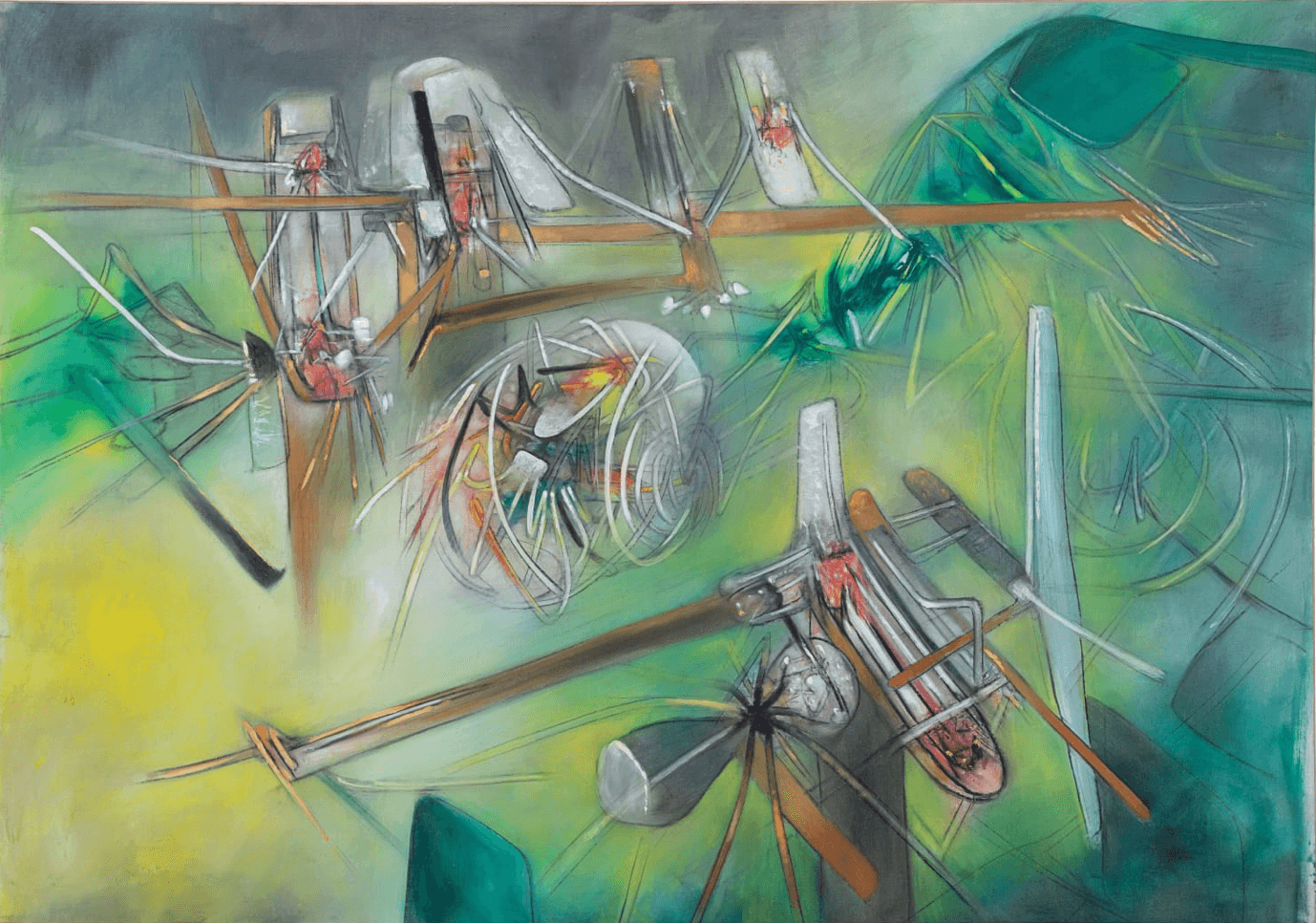 Roberto Matta — History Is Round Like the Earth