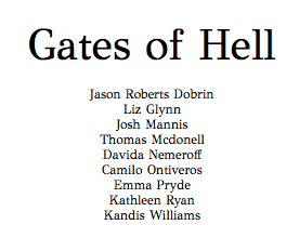 Group Exhibition — Gates Of Hell