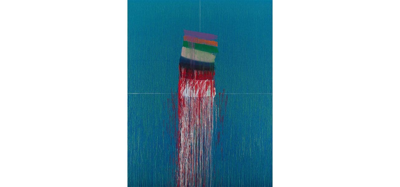 Pat Steir — Painted Rain