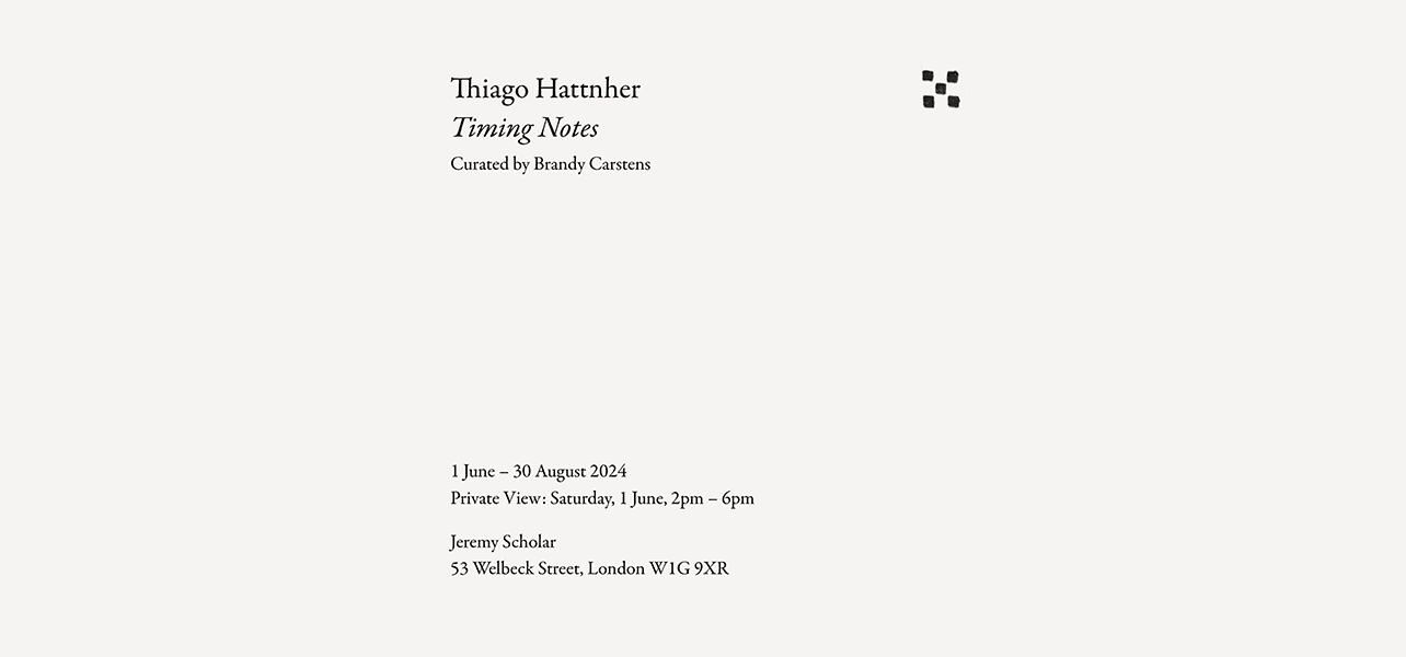 Thiago Hattner — Timing Notes