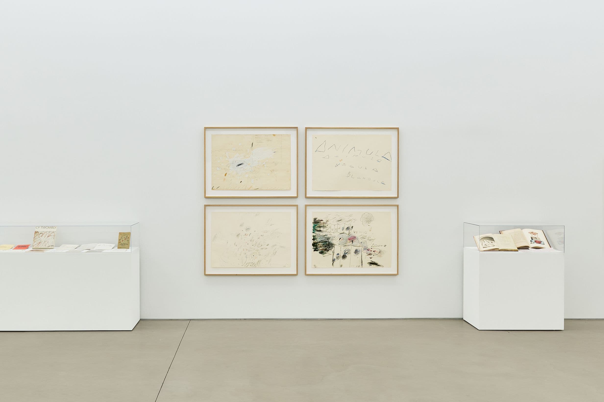 Group Exhibition — Cy Twombly—Reiner Speck: Fragments of an Adoration — image 1 of 4