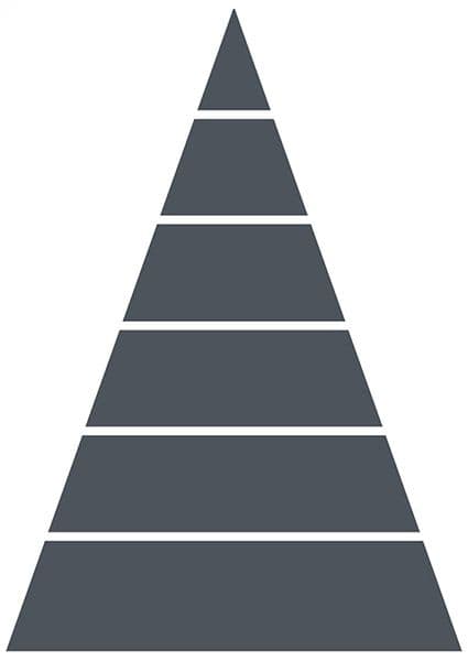 Alan Charlton — New Vertical Triangle Paintings