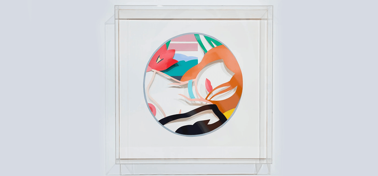 Tom Wesselmann — Monica with Wesselmann