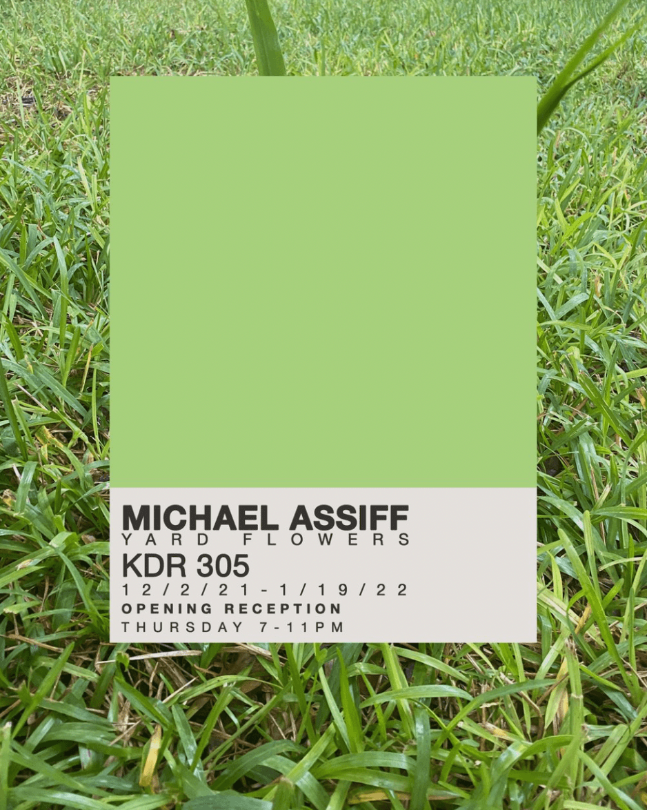 Michael Assiff — Yard Flowers