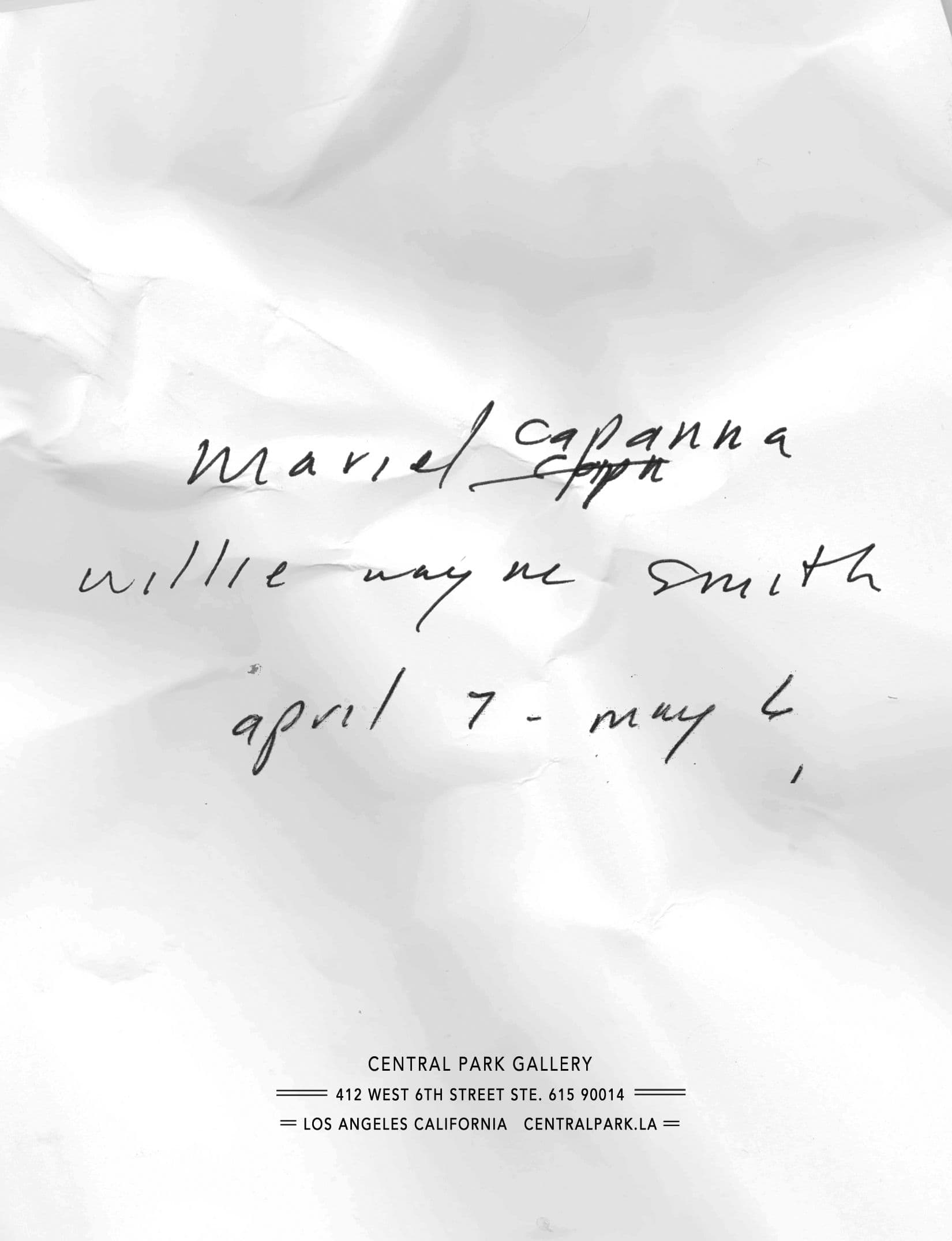 Mariel Capanna + Willie Wayne Smith — Mariel Capanna + Willie Wayne Smith — image 5 of 5
