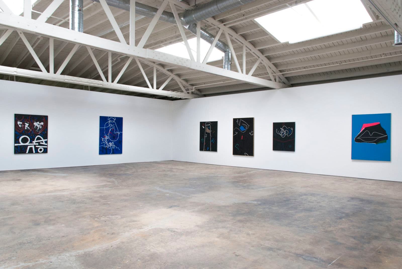 Emerson Woelffer — Forty Years: Paintings from 1956 - 1996