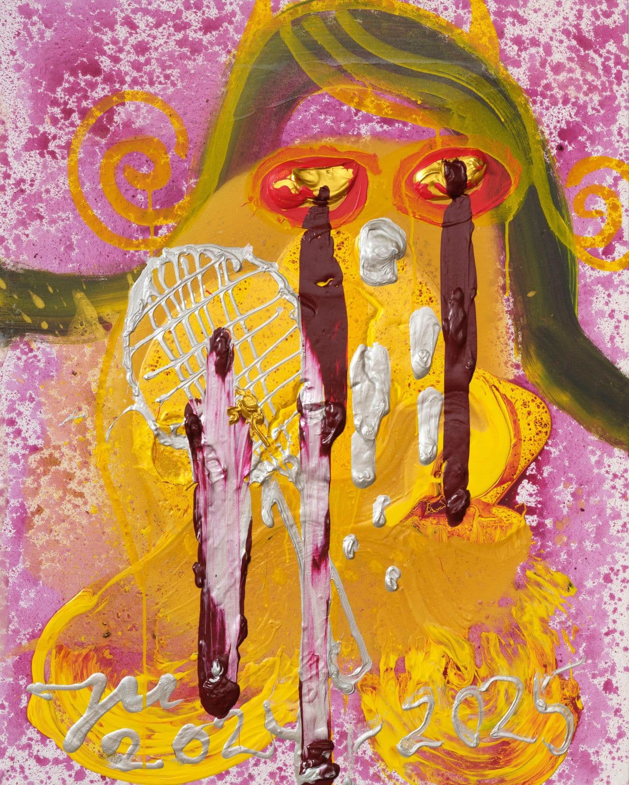 Group Exhibition — Tarantula's Babies in Their Flying Saucers!