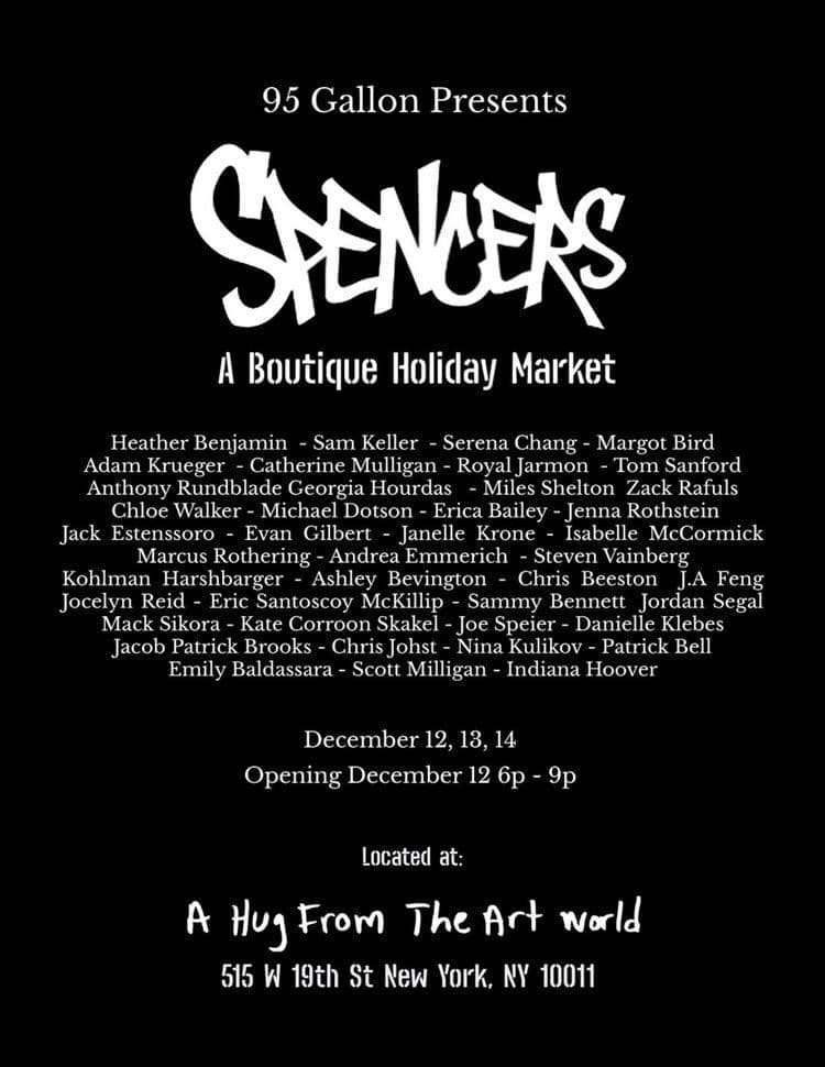 Group Exhibition — Spencer's Boutique