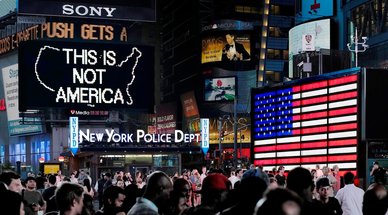 Alfredo Jaar — A Logo for America