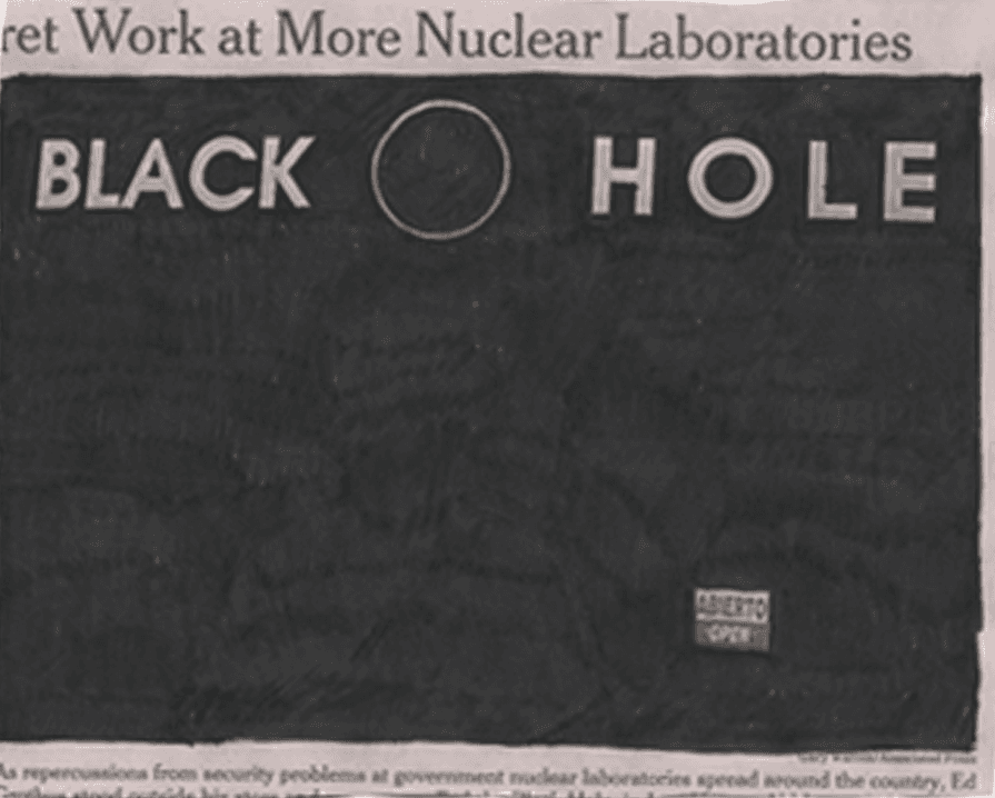 Lucas Ajemian — ¡Revisionista! Extracted/Redacted: Newspapers 2001-2010