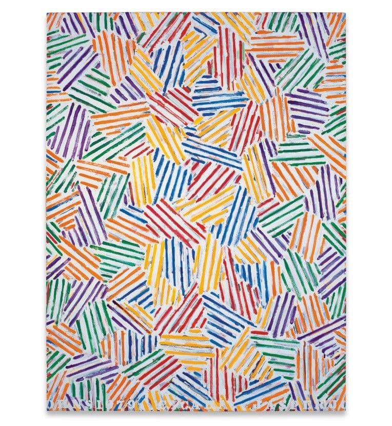 Jasper Johns — Crosshatch