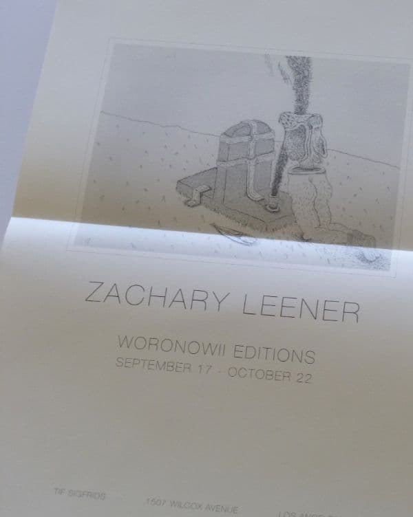 Zachary Leener — Woronowii Editions