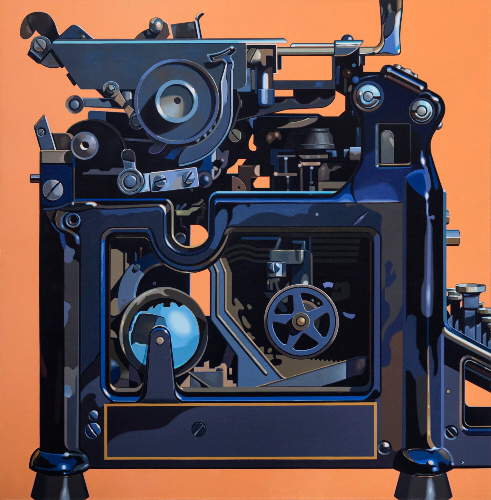 Robert Cottingham — Cameras, Typewriters & Components