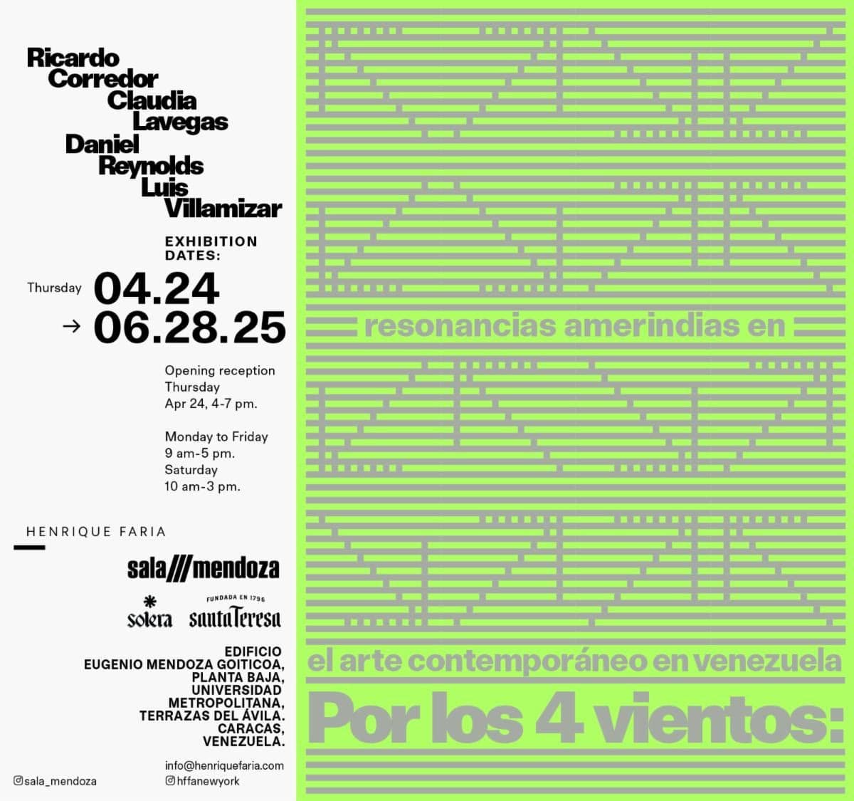 Group Exhibition — Por los 4 Vientos: Resonancias Amerindias en el Arte Contemporáneo en Venezuela