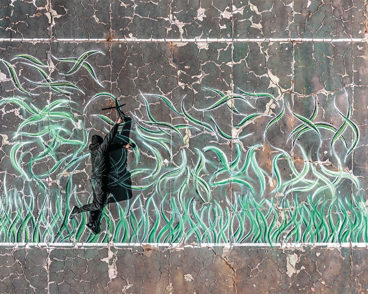 Robin Rhode & Rogelio Báez Vega — In Dialogue — image 2 of 2