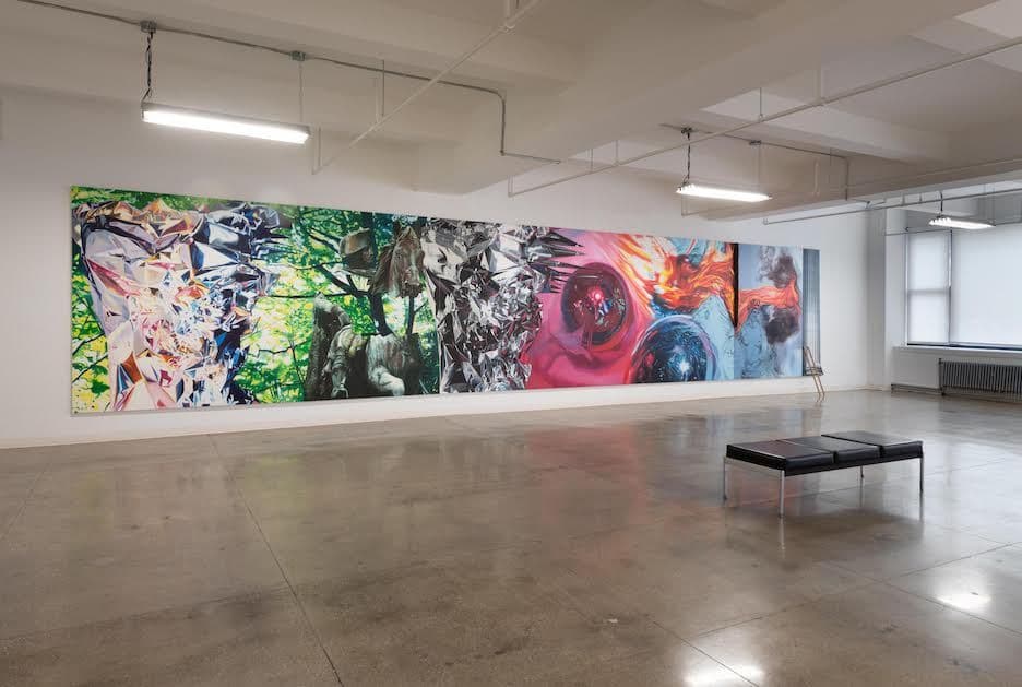 James Rosenquist — The Holy Roman Empire through Checkpoint Charlie — image 1 of 3
