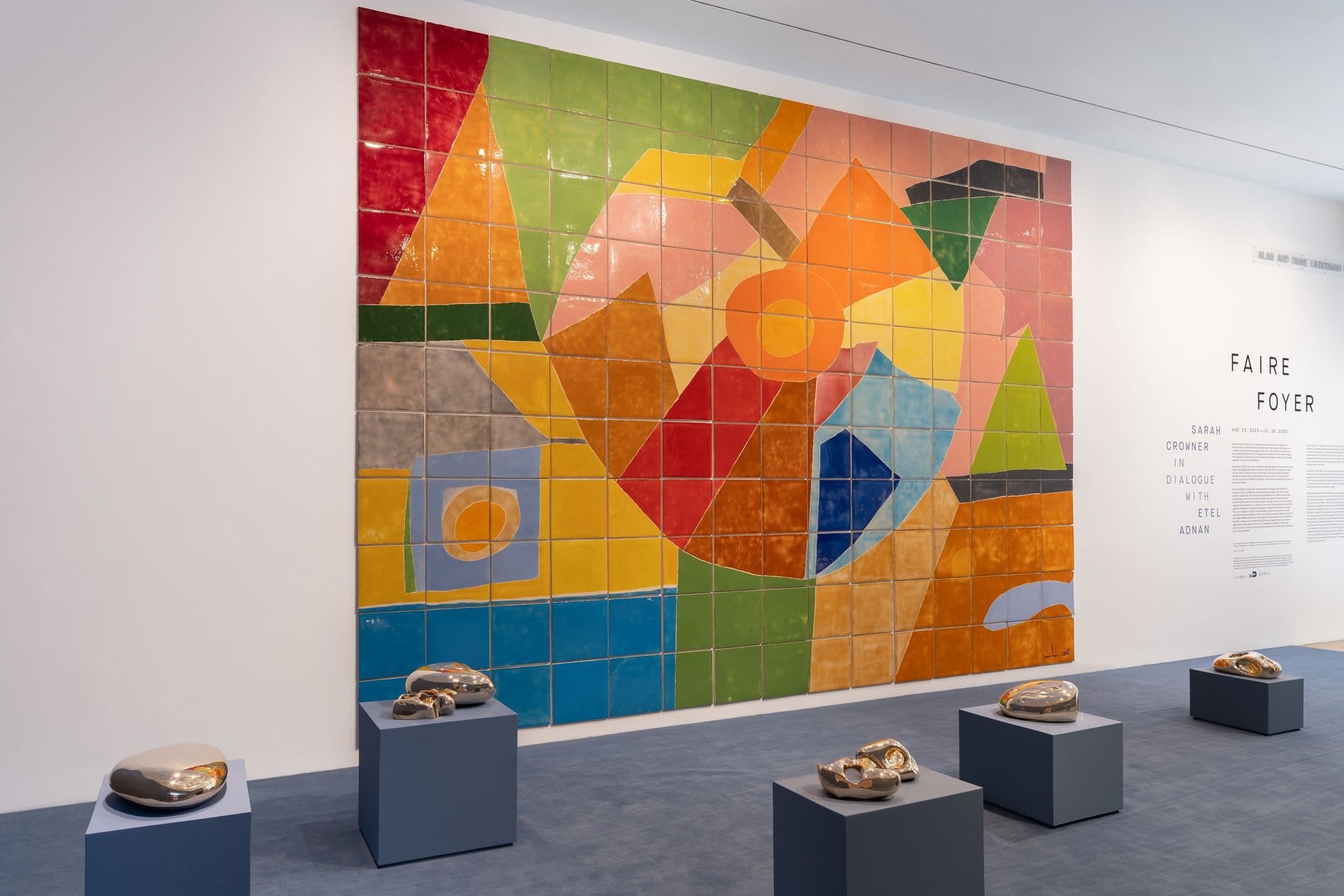 Faire Foyer: Sarah Crowner in Dialogue with Etel Adnan - Image 2