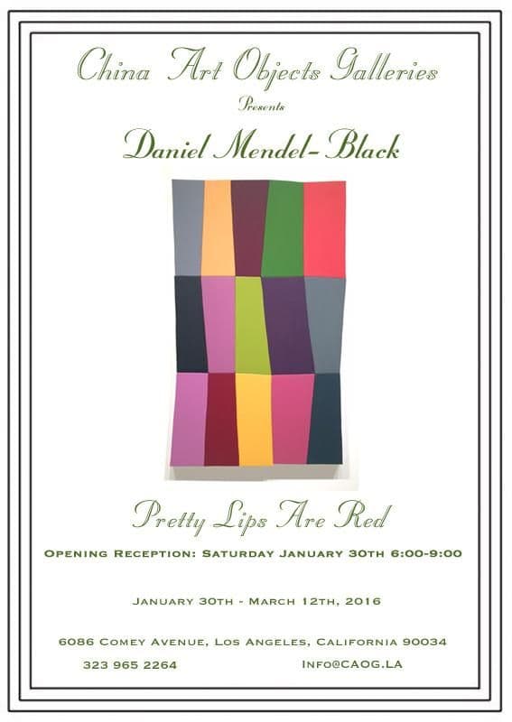 Daniel Mendel-Black — Pretty Lips Are Red