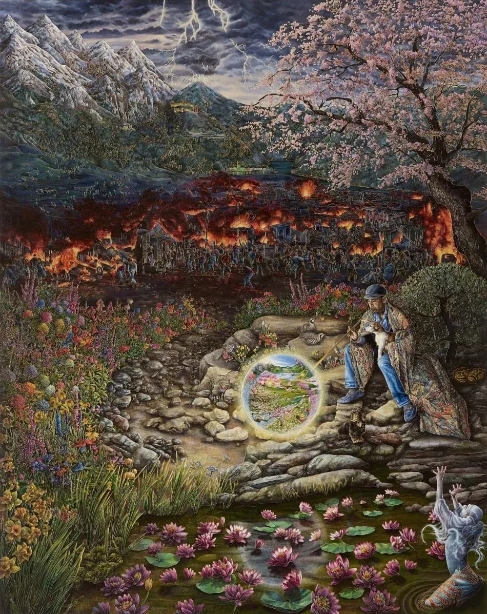 Raqib Shaw — Palazzo della Memoria