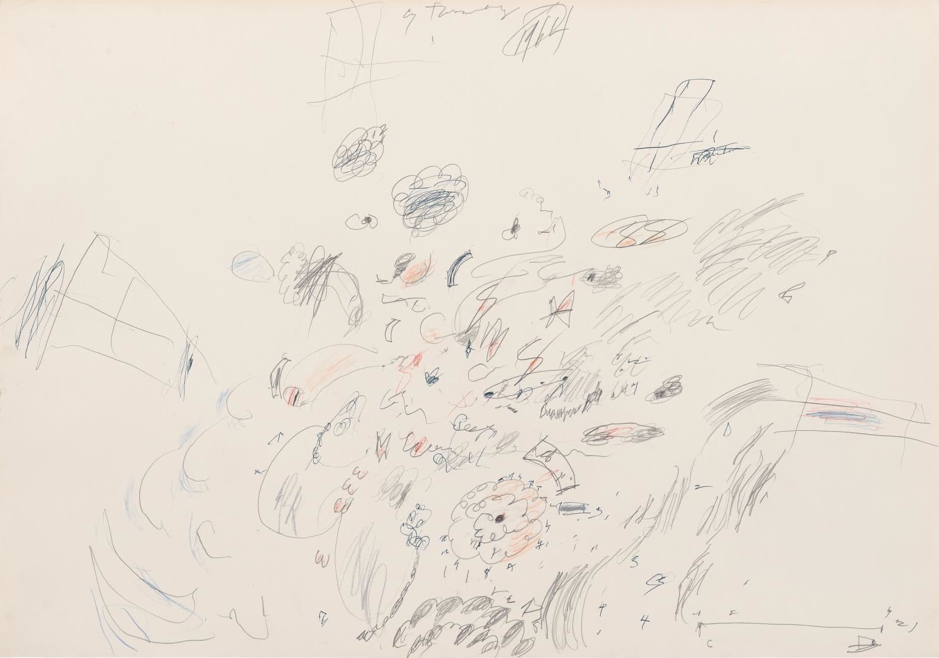 Group Exhibition — Cy Twombly—Reiner Speck: Fragments of an Adoration — image 2 of 4