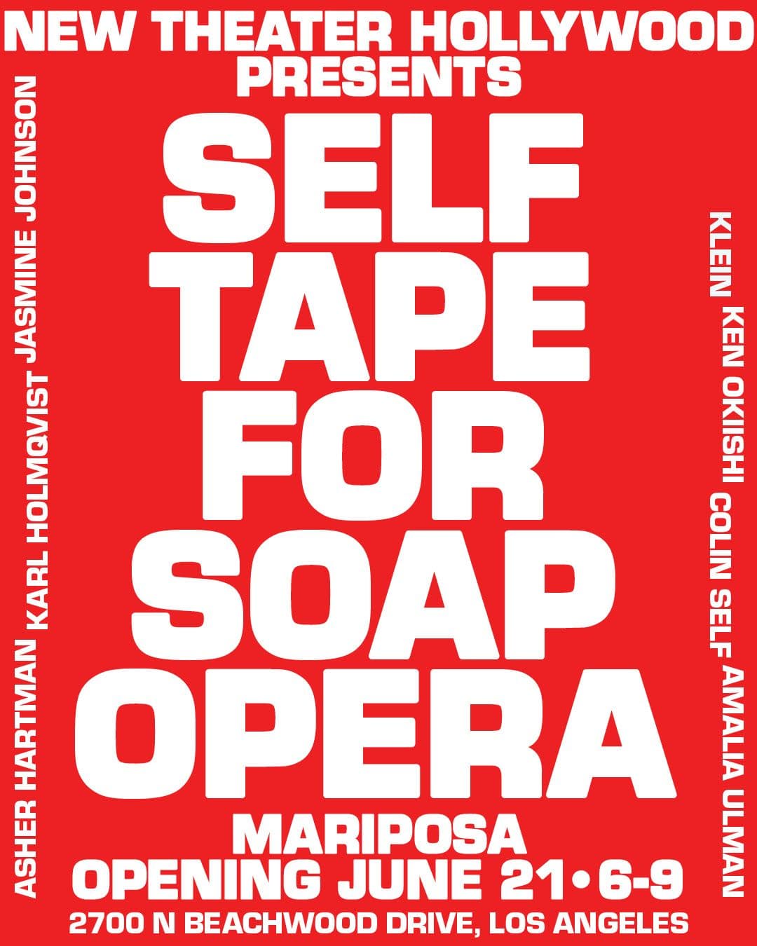 Group Exhibition — Self Tape for Soap Opera