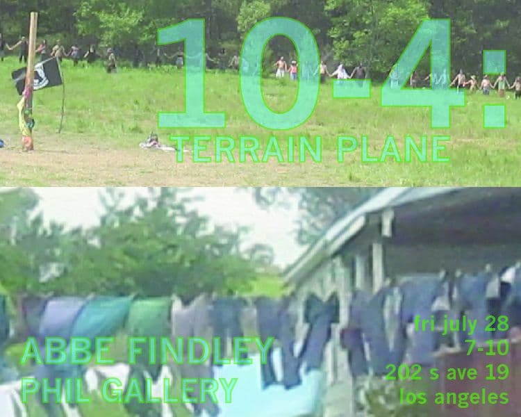 Abbe Findley — 10-4: Terrain Plane