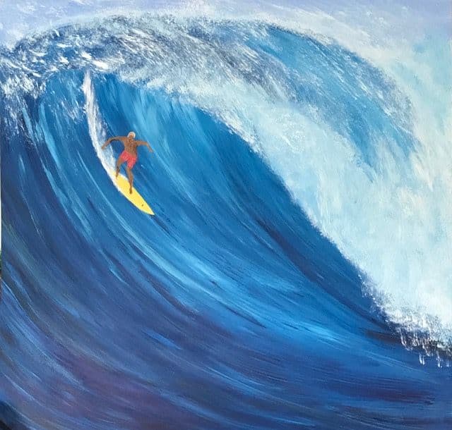 Wayne Magrin — The Far Away and the Familiar (Narrative Paintings of Surfers, Sailors and Bushrangers) — image 2 of 2
