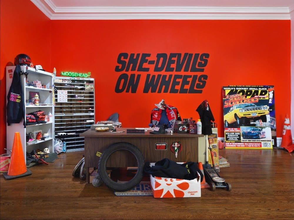 Sylvie Fleury — She-Devils on Wheels — image 1 of 4