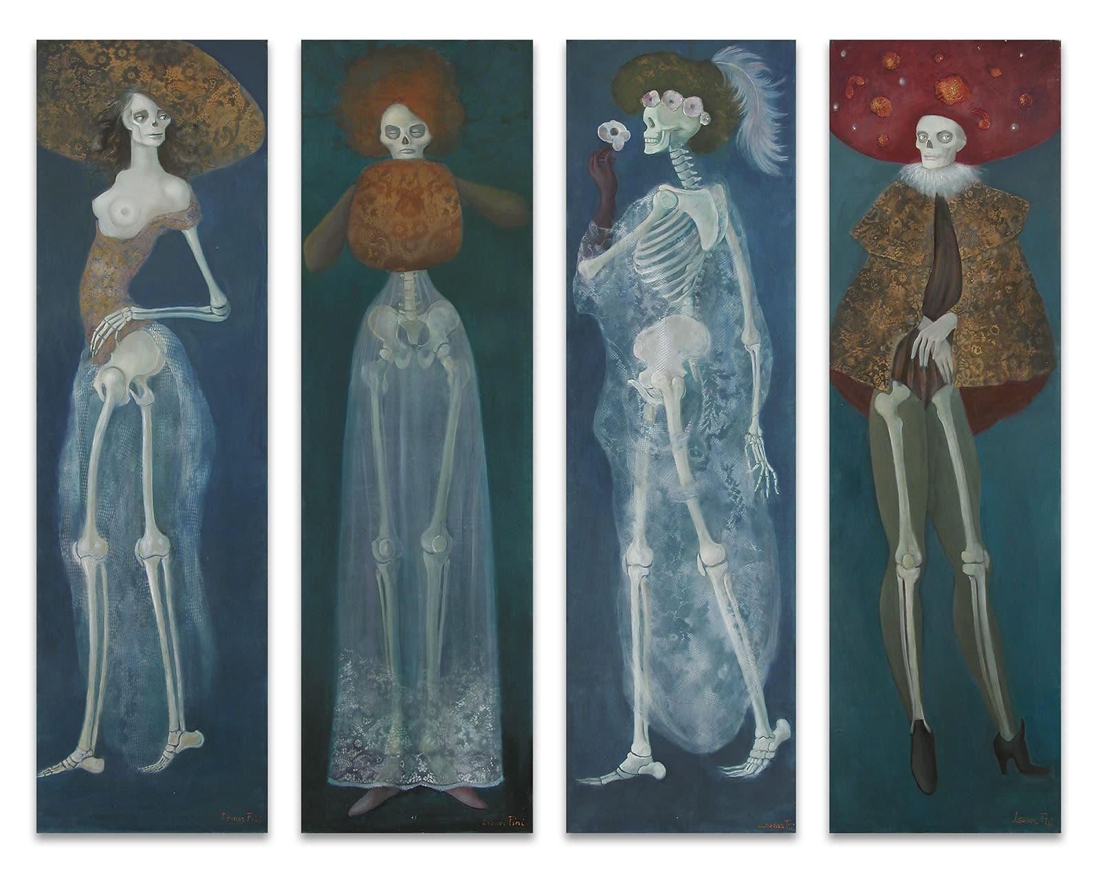 Leonor Fini & Aleksandra Waliszewska — La Mort de L’amour