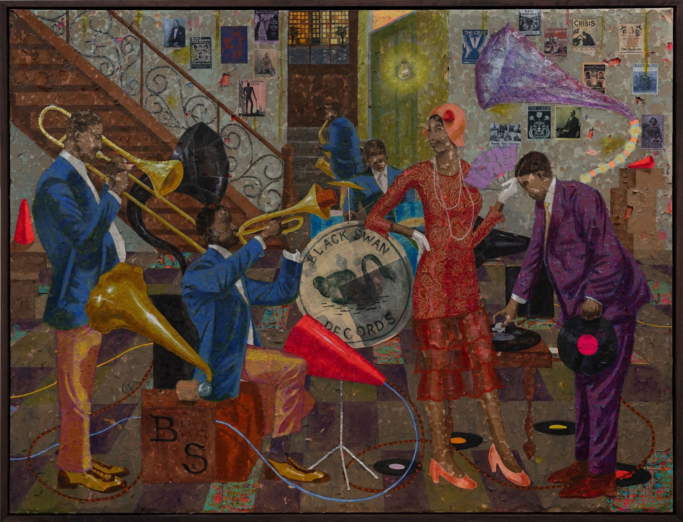 Derek Fordjour — Nightsong — image 2 of 2