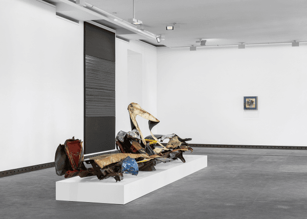 Pierre Soulages  & John Chamberlain — Pierre Soulages  & John Chamberlain — image 2 of 5