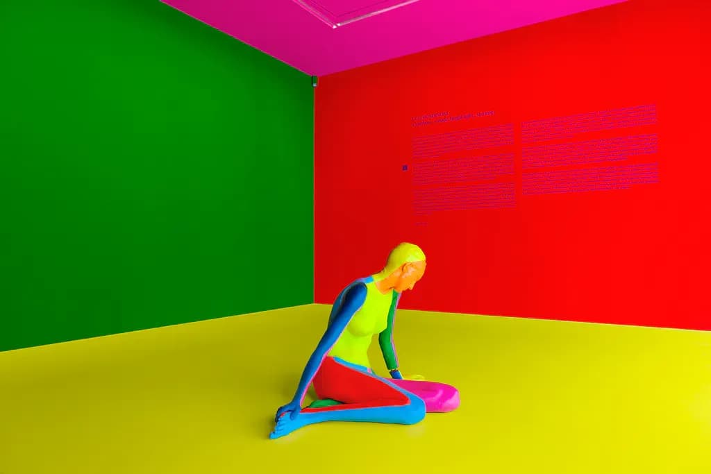 Ugo Rondinone — A Rainbow . A Nude. Bright Light . Summer — image 5 of 6