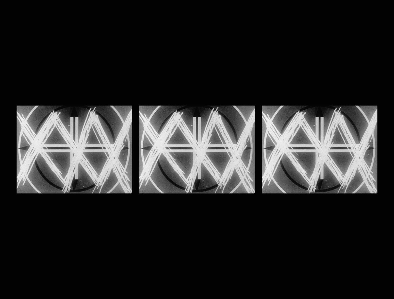 Bruce Conner — Three Screen Ray