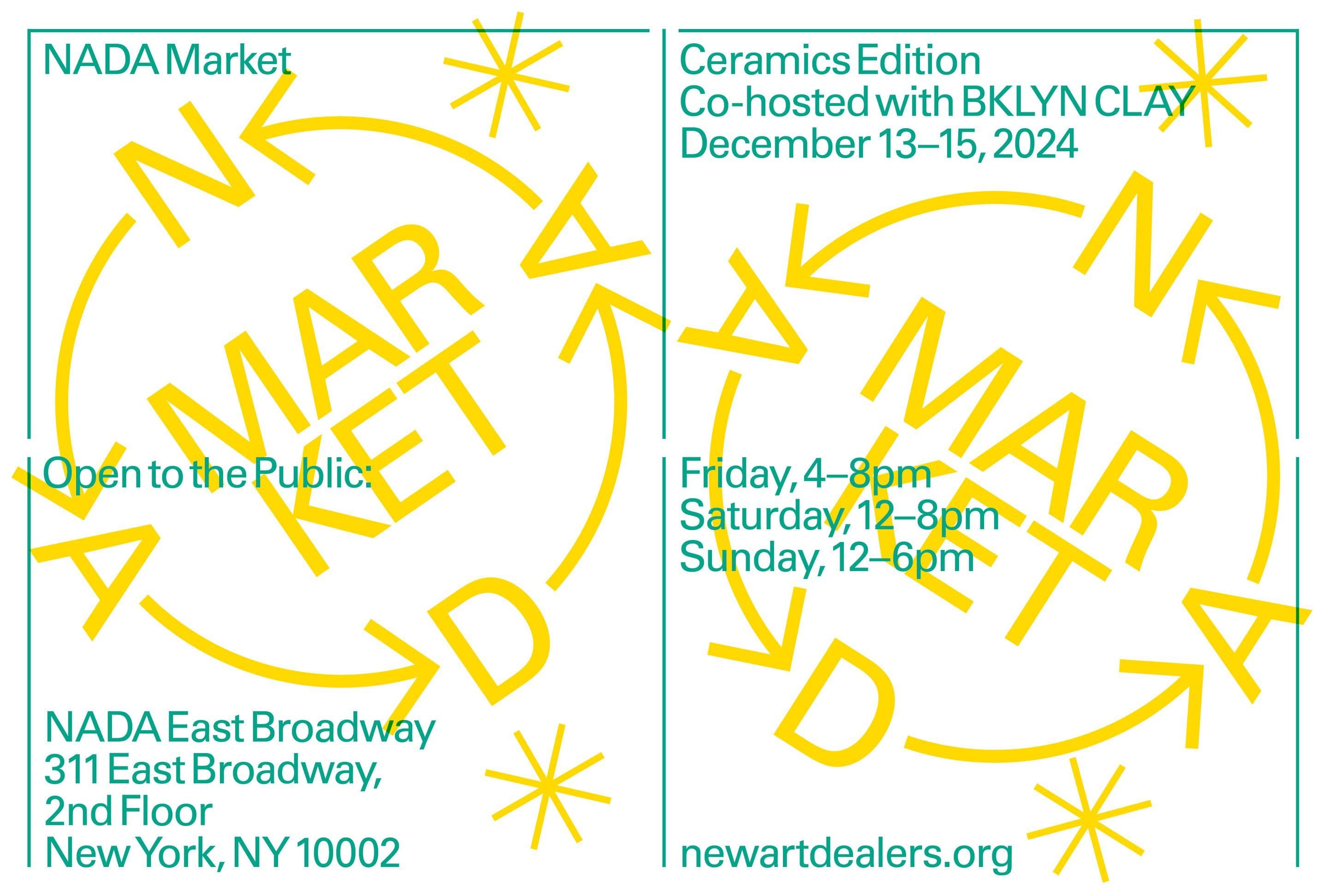 Group Exhibition — NADA Market: Ceramics Edition