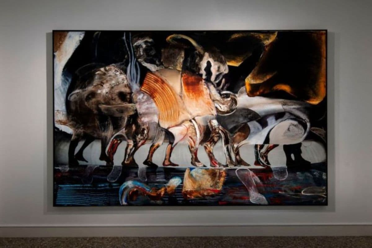 Adrian Ghenie — The Battle Between Carnival and Feast