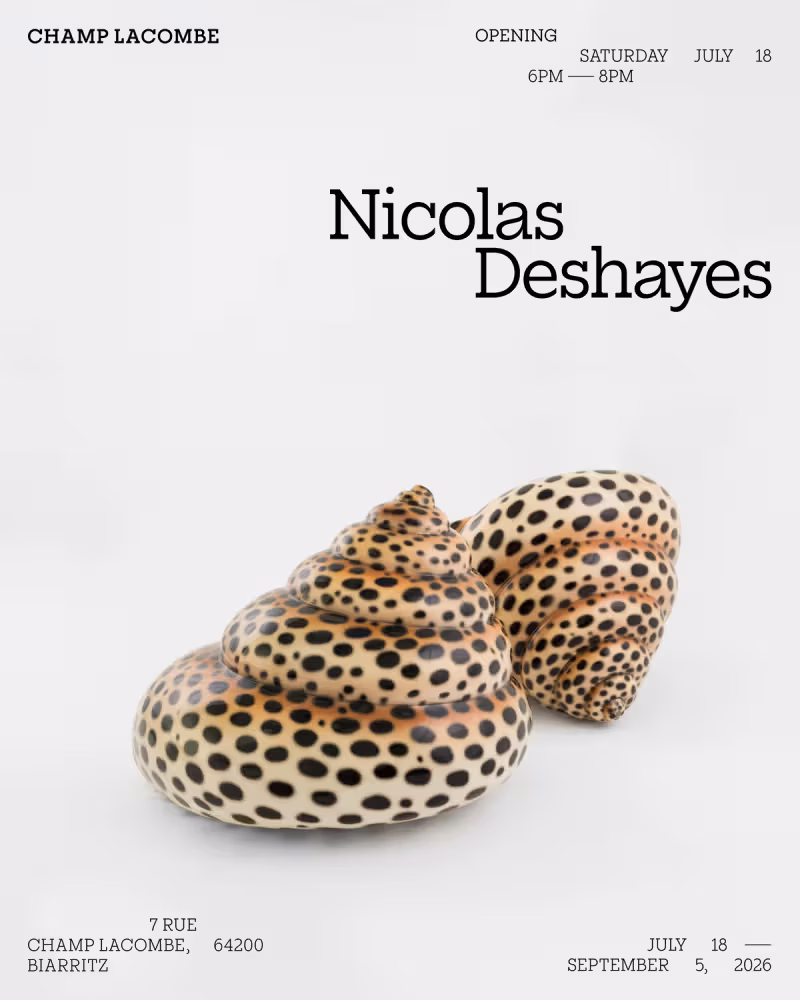 Nicolas Deshayes — Nicolas Deshayes