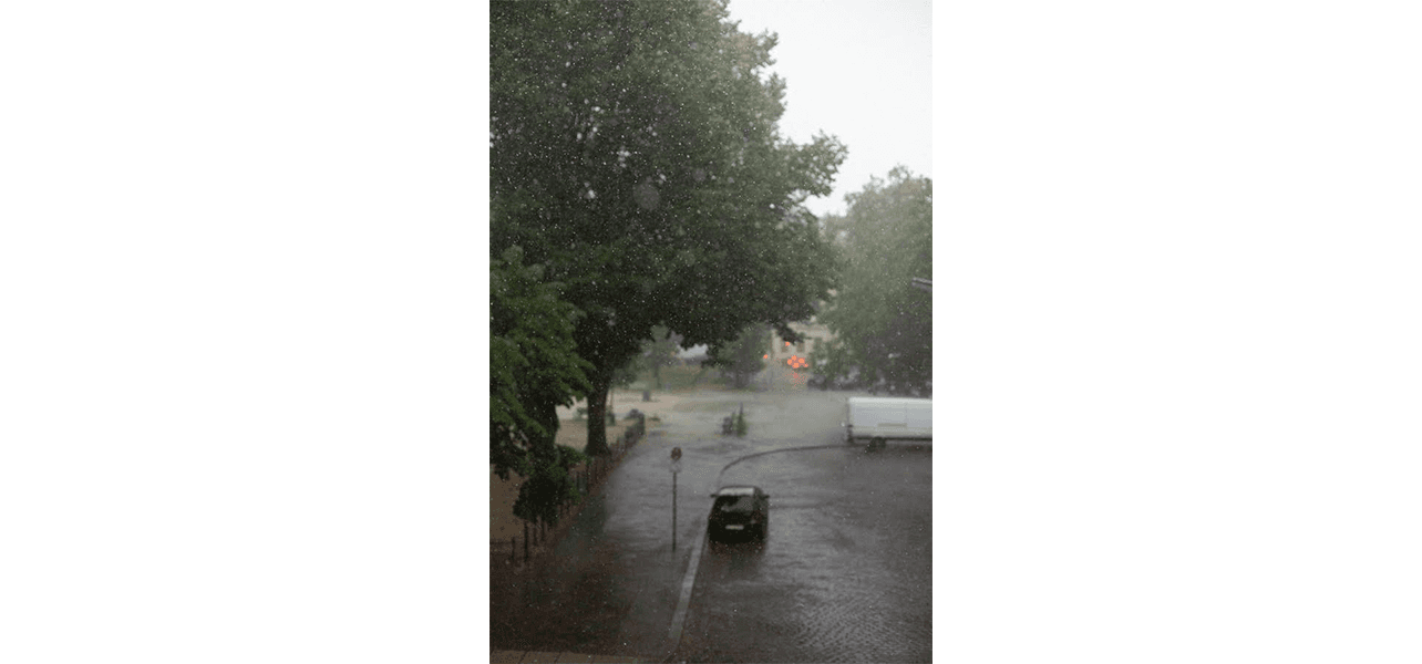 Wolfgang Tillmans — Summer Storm Rain Drops Freeze Frame  