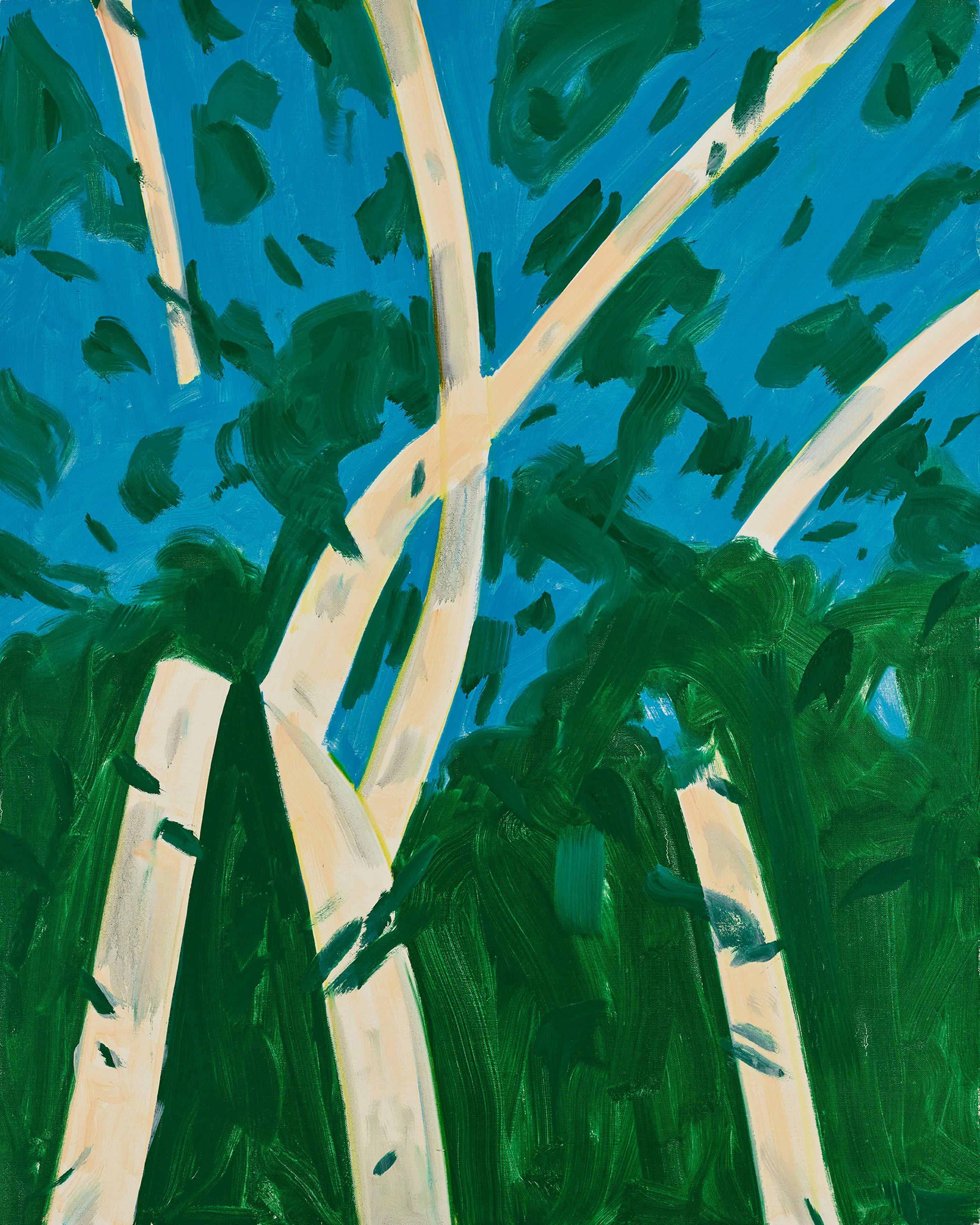 Alex Katz — Various Trees