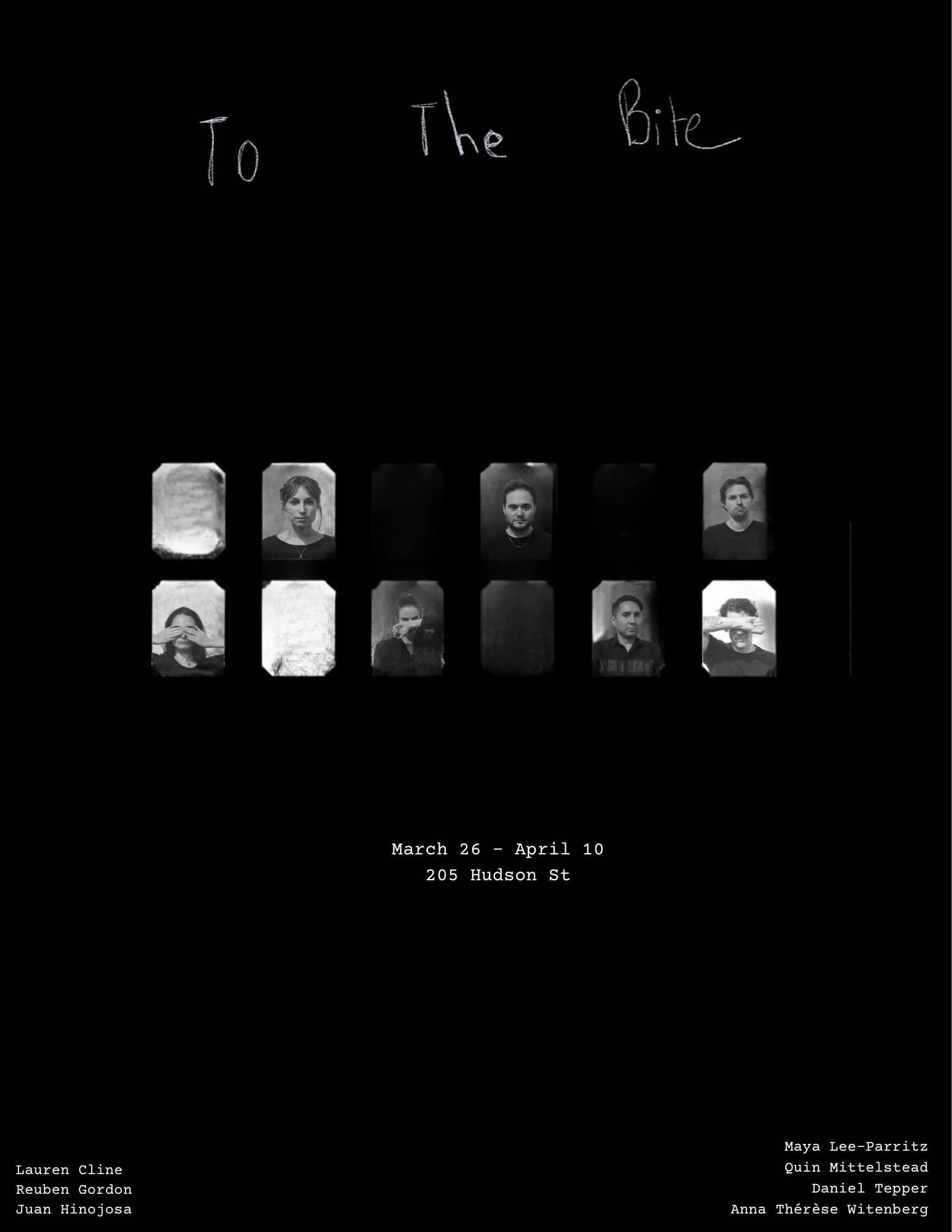 Group Exhibition — To The Bite: Hunter College MFA Thesis Exhibition, Part III